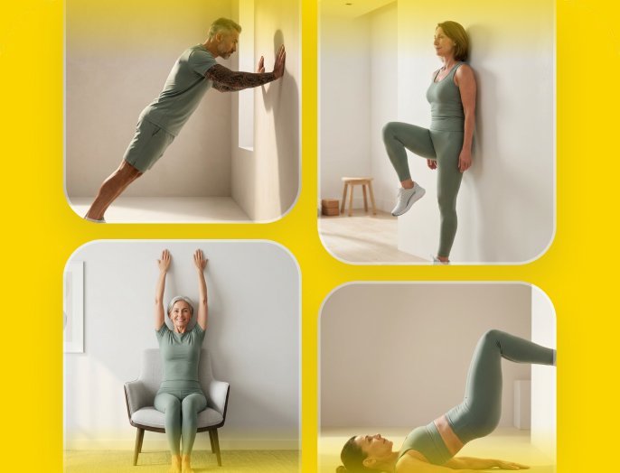 Pilates fitness program banner